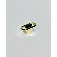 Меблева ручка Aristo Gold Black Dot