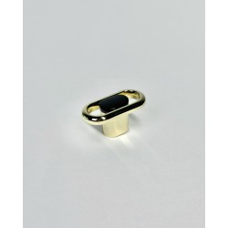 Меблева ручка Aristo Gold Black Dot