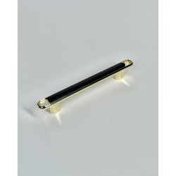 Меблева ручка Aristo Gold Black 128