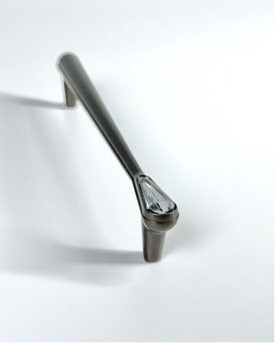 Меблева ручка Crystal Nordic 128 Black