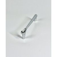 Меблева ручка Crystal Nordic Edge 128 Silver