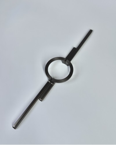 Меблева ручка Graphite Axis